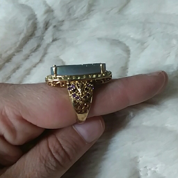 Beautiful Druzy Gold over Sterling Silver - Picture 8 of 8